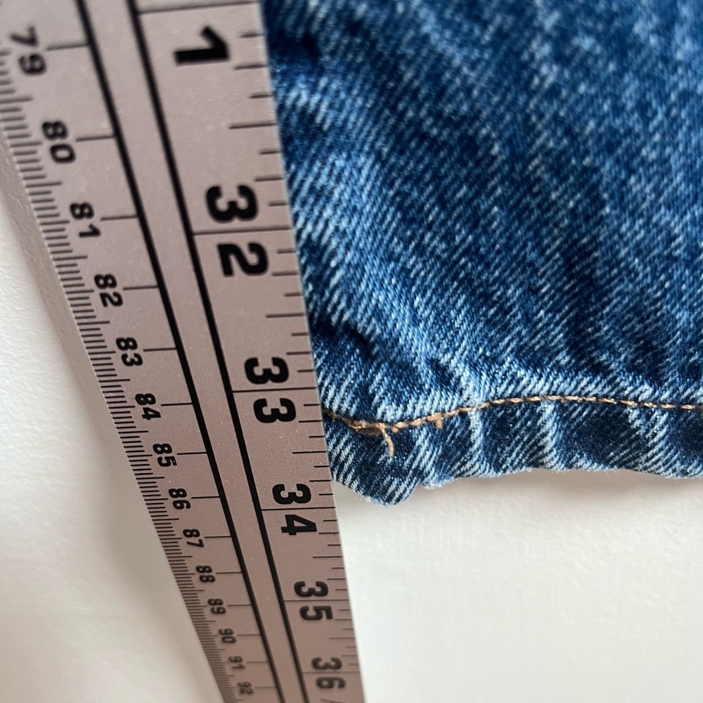 Favorite NWT Daughter The Jordie Super High Rise Wide Leg Jean in Madrid Size 33 - Picture 14 of 15